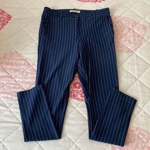 Active USA Pinstripe Skinny Pants Size Small